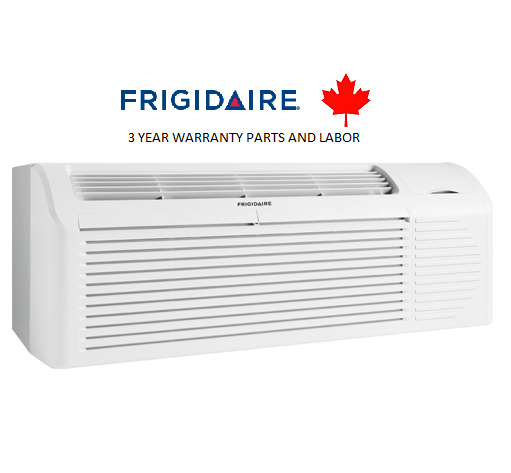 Frigidaire FRP90PTT3R 9,000 btu PTAC unit with Heat Pump and Back-up Electric Heater